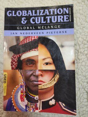 Globalization and Culture Jan Nederveen Pieterse 2nd Edition Paperback Used